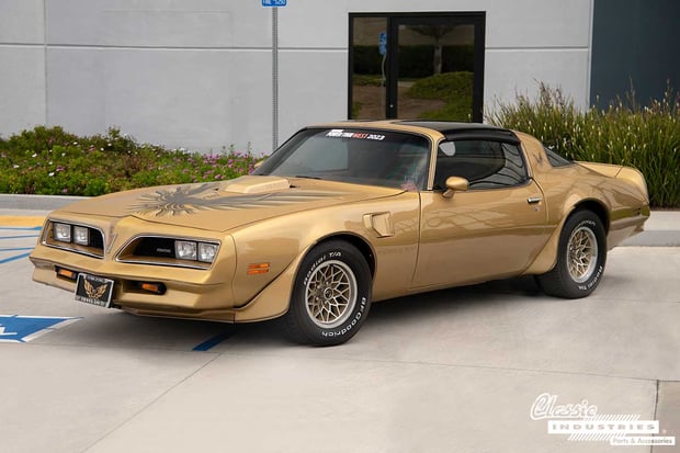 78_Pontiac_Firebird_Trans_Gold_Three_Fourth_Lead