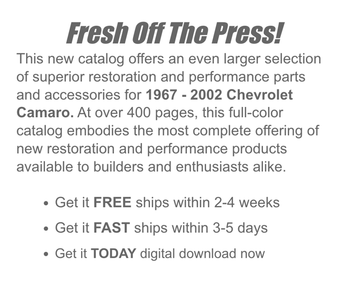 Camaro Catalog Description